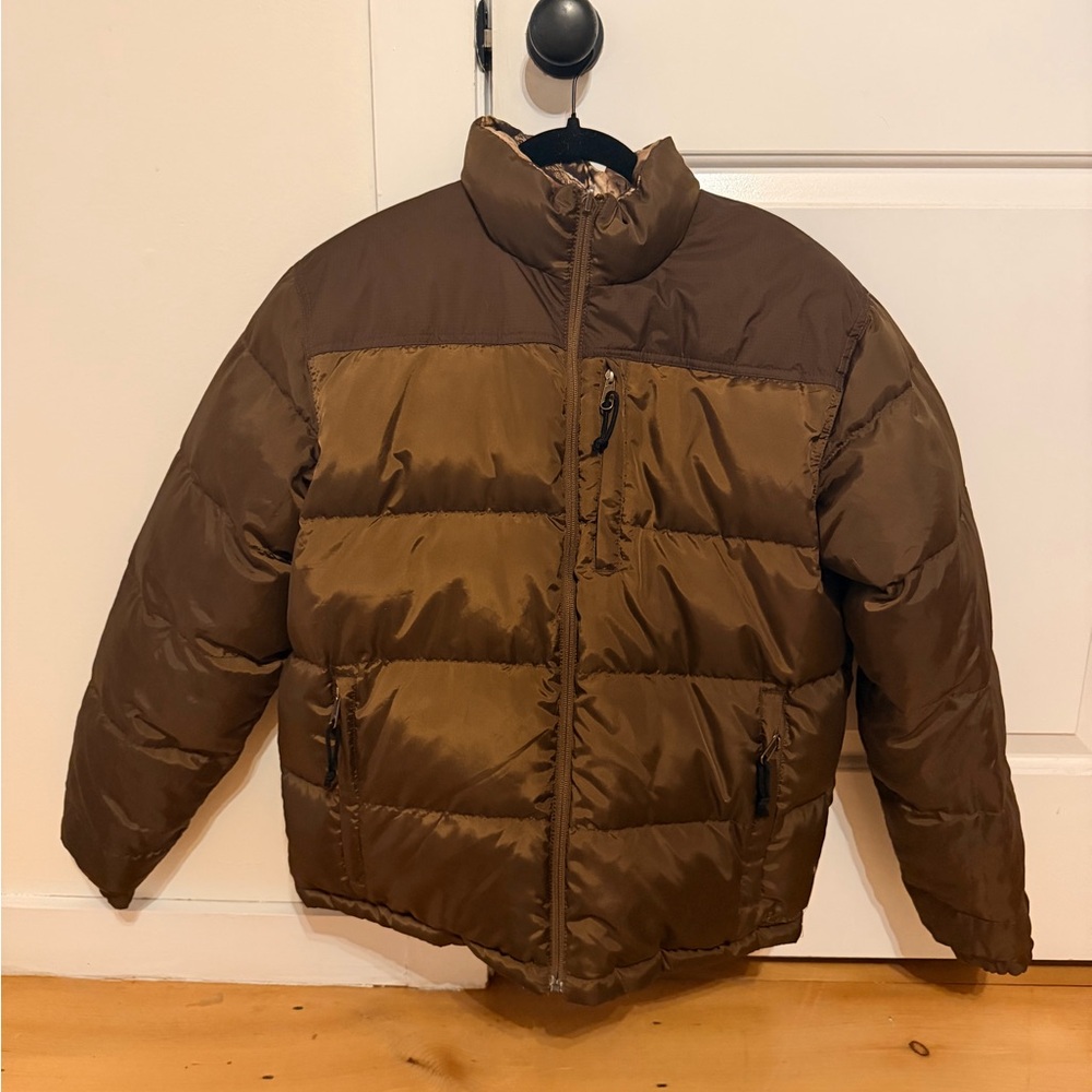 LL Bean Reversible Insulated Coat • Size Medium